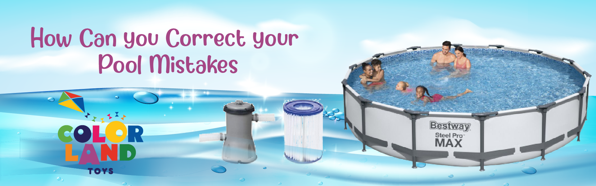 How Can you Correct your Pool Mistakes banner