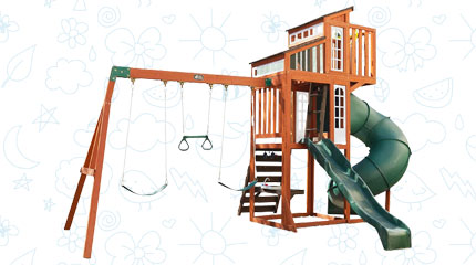 outdoor playsets for kids